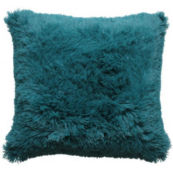 Povlak na polštář Shaggy 45X45 petrolejově modrý