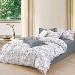 Povlečení bavlněný satén ALBS-01357B 140x200 Lasher