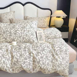 Povlečení bavlněný satén ALBS-01367B 160x200 Lasher