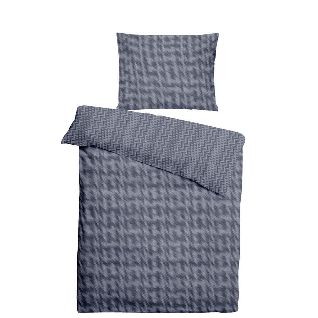 POVLEČENÍ, flanel, modrá, 140/200 cm