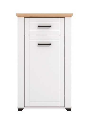 Předsíňová komoda lotta - bílá/dub artisan