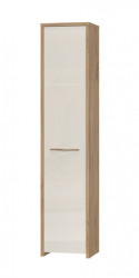 Předsíňová skříň 1d hagop - ořech pacifik/béžová