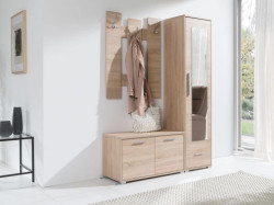 Předsíňová stěna Hit Barva korpusu: Dub - sonoma