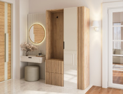 Předsíňová stěna Vimerio Barva korpusu: Dub - Artisan