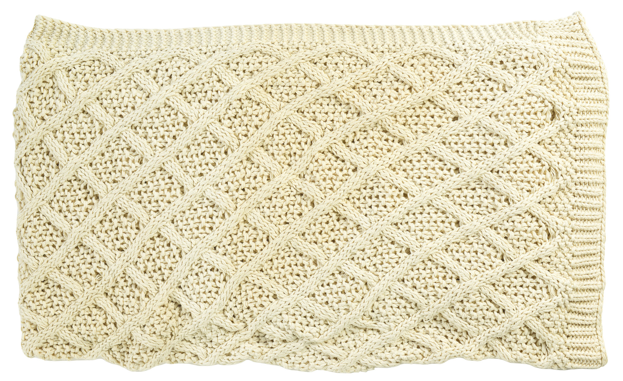 Přehoz Leeds 130x170 čtvercový, krémový  - Sander