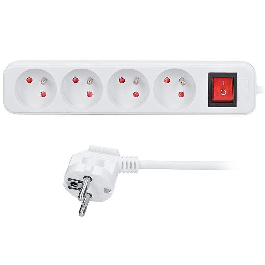 Prodlužovací přívod 4Z 3x1 mm2 vypínač délka 3 m