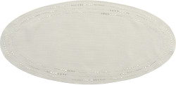 Prostírání Perlina 28x58 ovál, ecru 29 - Sander