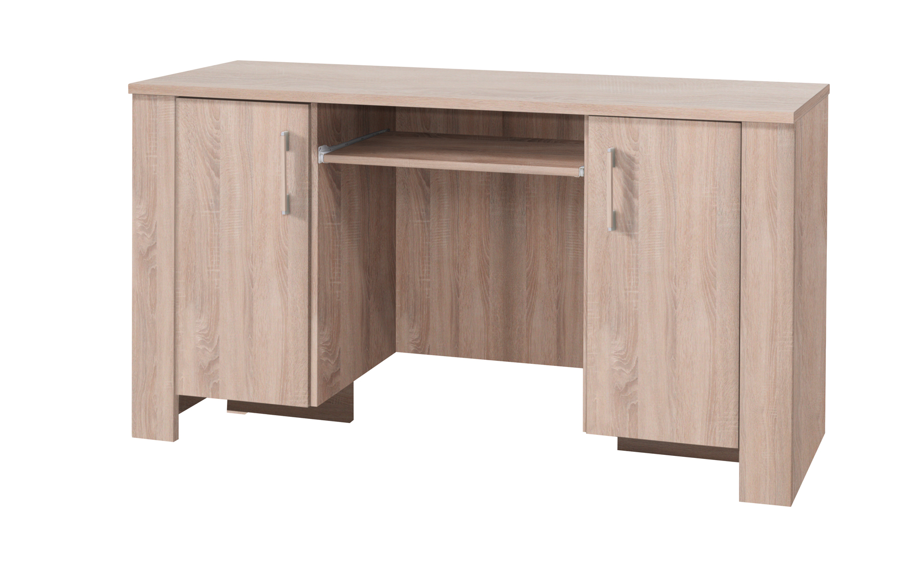 Psací stůl Cezar 17 Barva korpusu: Dub - sonoma, Varianta: bez zásuvky
