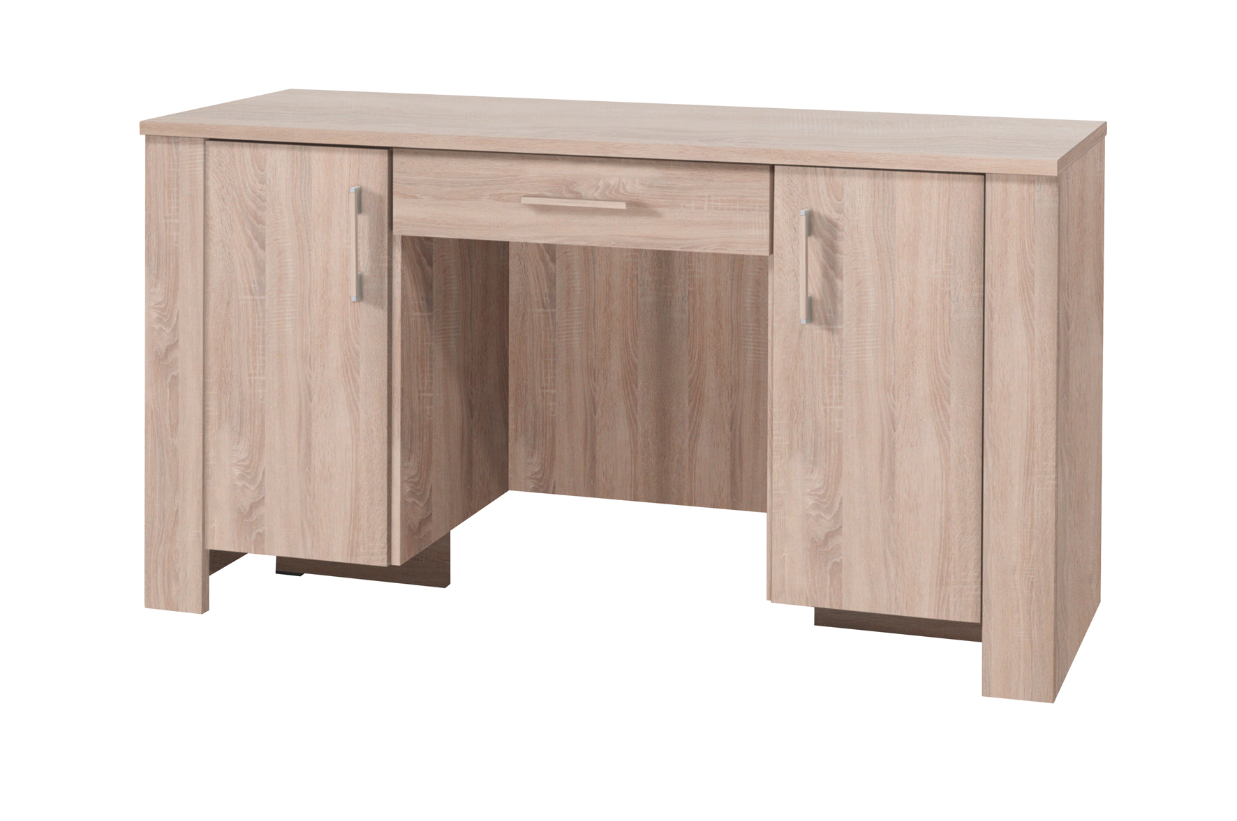 Psací stůl Cezar 17 Barva korpusu: Dub - sonoma, Varianta: se zásuvkou