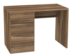 Psací stůl rea play 2, levý - ořech rockpile