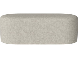 Puf Zyl oválný - 50 x 120 cm, více variant - Bolia Varianta: Nantes - Smooth weave, Sand