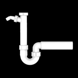 Půlsifon dřezový Abusanitair