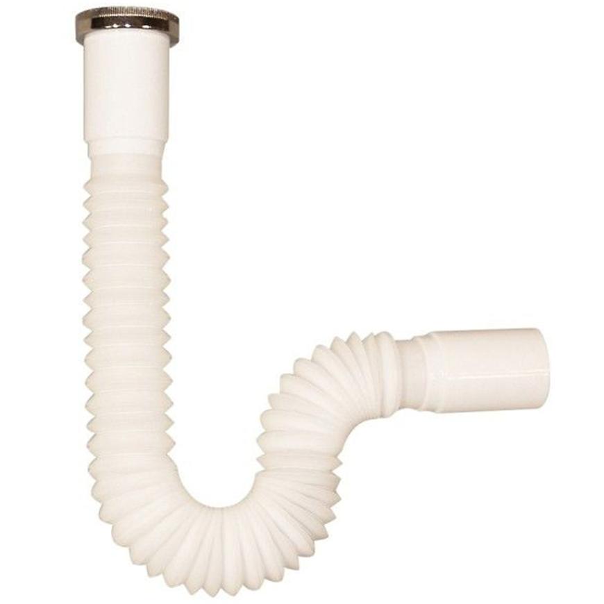 Půlsifon umyvadlový Universal s kovovou maticí 5/4, odtok fi 32