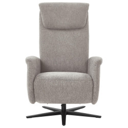 Pure Home Comfort RELAXAČNÍ KŘESLO, textil, šedobéžová