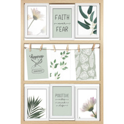 RÁM NA OBRAZOVÉ KOLÁŽE, 9 foto, 40/60/1.5 cm