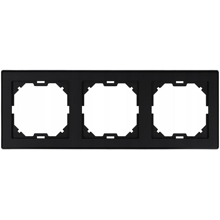 Rámček 3-násobný černy Imperia
