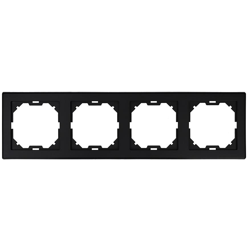 Rámček 4-násobný černy Imperia