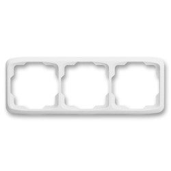 Rámeček 3 násobný vodorovný Tango, barva bílá