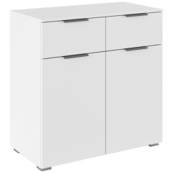 Rauch Möbel KOMODA, bílá, 80/81/42 cm