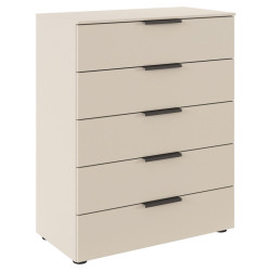 Rauch Möbel KOMODA, šampaňská, 80/100/42 cm