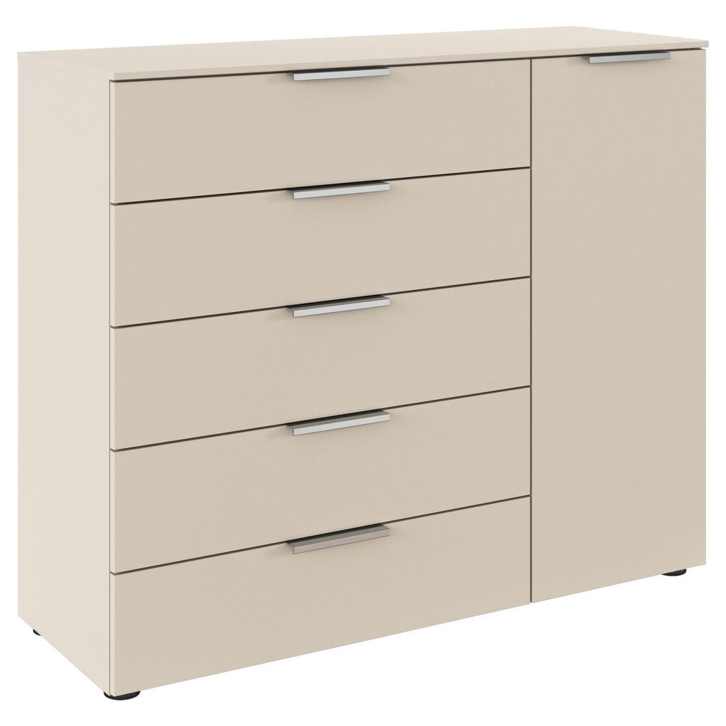 Rauch Möbel KOMODA, šampaňská, 120/100/42 cm