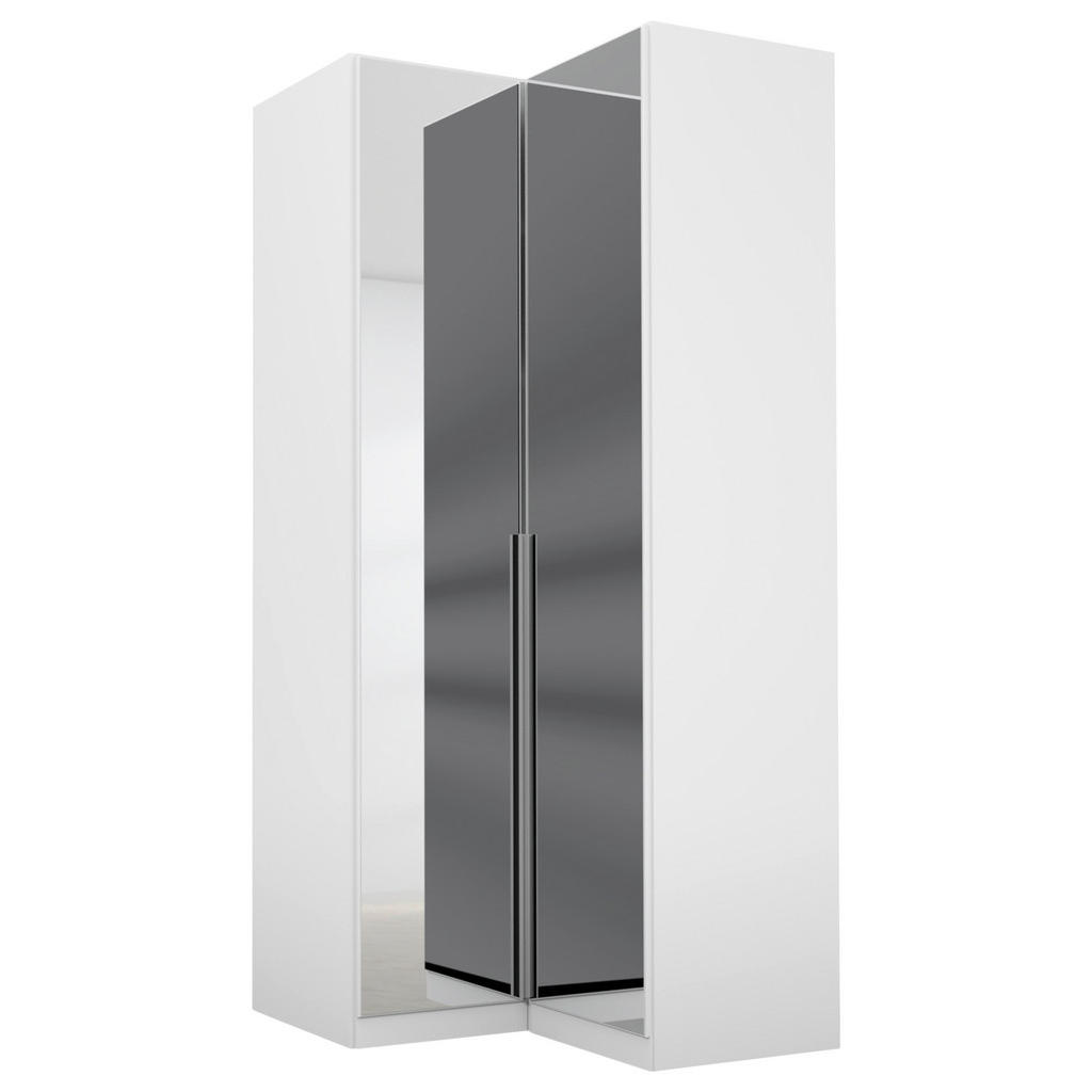 Rauch Möbel ROHOVÁ ŠATNÍ SKŘÍŇ, barvy stříbra, bílá, 100/229/102 cm