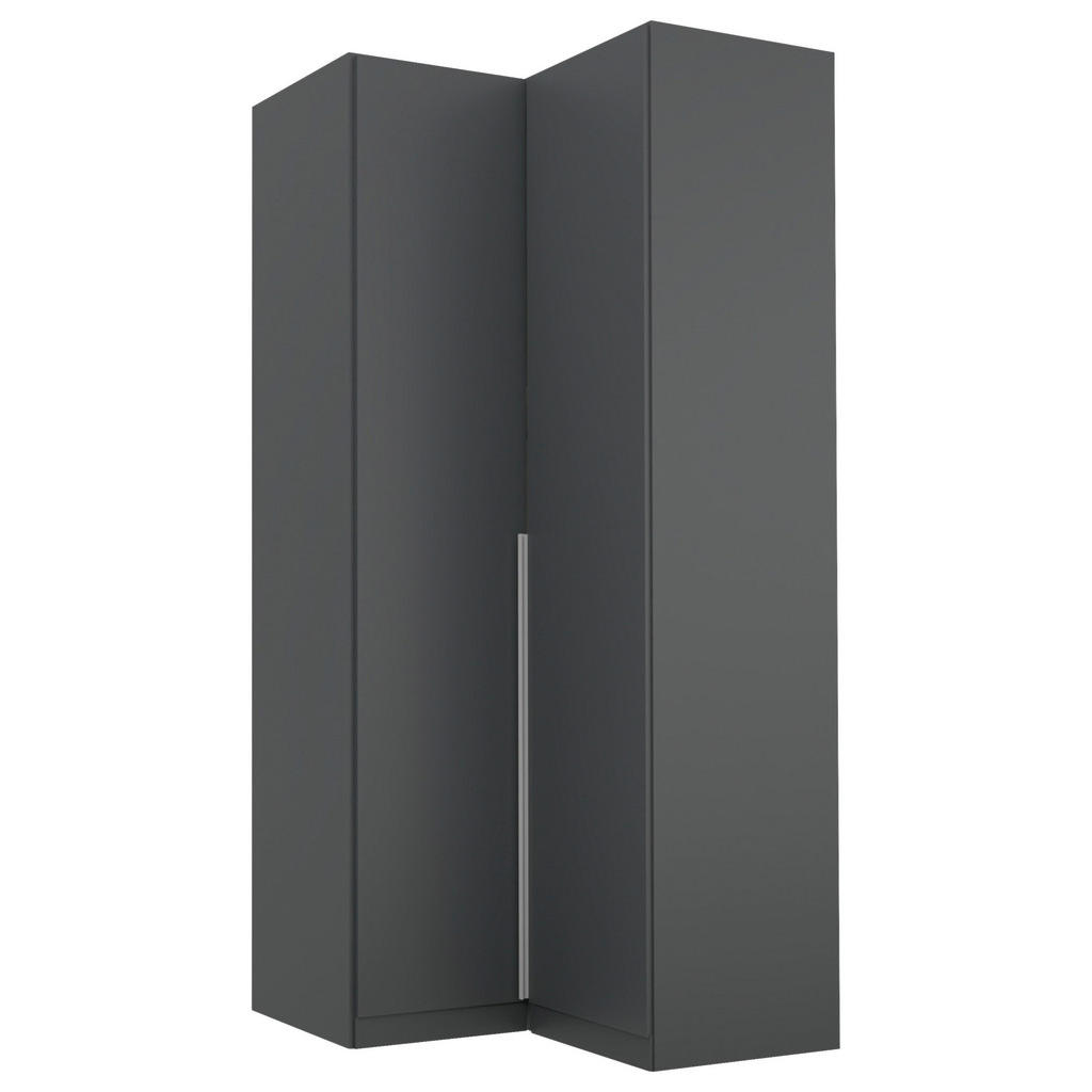 Rauch Möbel ROHOVÁ ŠATNÍ SKŘÍŇ, šedá, 100/229/102 cm