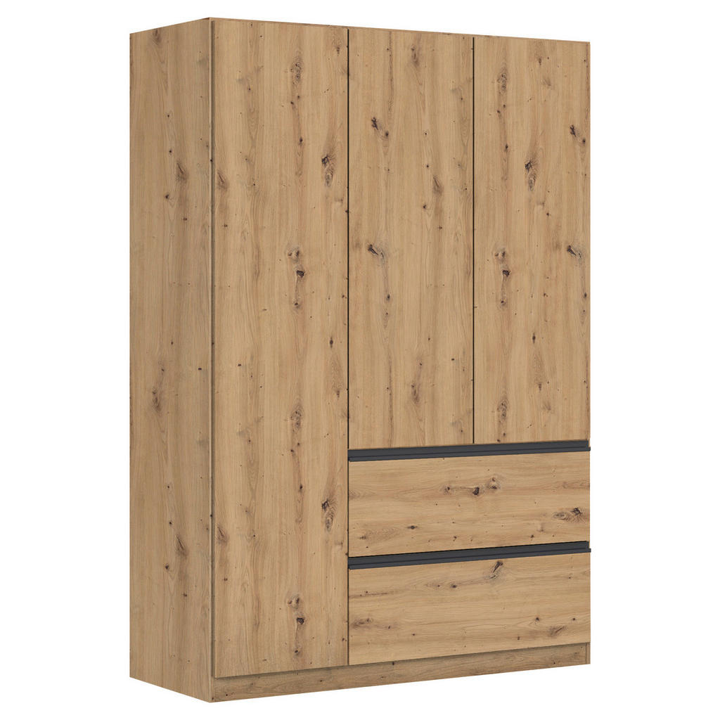 Rauch Möbel ŠATNÍ SKŘÍŇ S OTOČNÝMI DVEŘMI, 136/197/54 cm