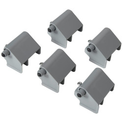 Rauch Möbel TLUMIČ DOVÍRÁNÍ, šedá, 5/3/4 cm