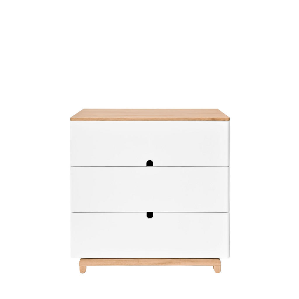 RAUMHIRSCH FURNITURE DĚTSKÁ KOMODA Nomi – rustikální elegance a funkčnost, bílá