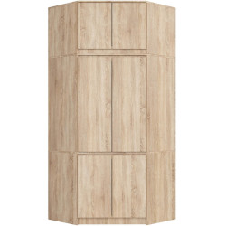 RAUMHIRSCH FURNITURE ŠATNÍK dub Sonoma 235/100/50