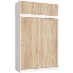 RAUMHIRSCH FURNITURE SKŘÍŇ Bílá, dub Sonoma 245/150/60