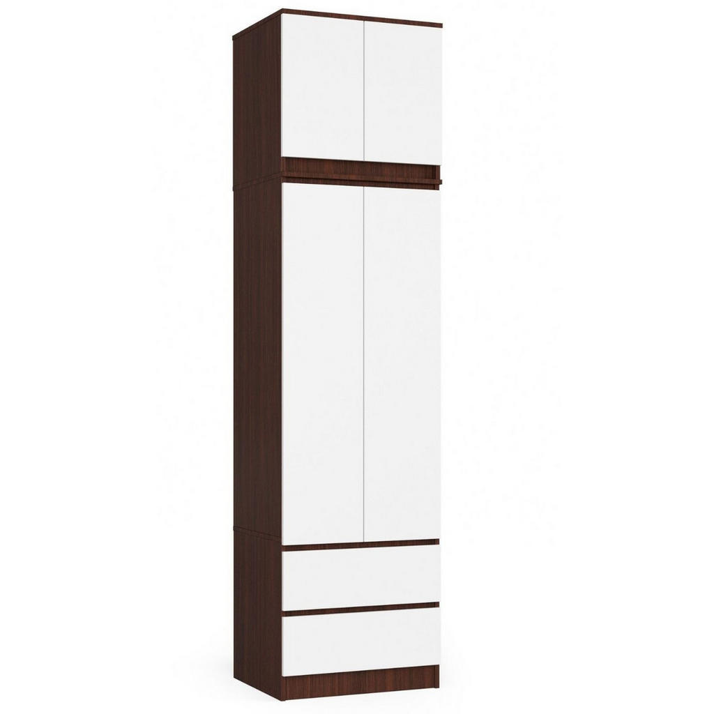 RAUMHIRSCH FURNITURE SKŘÍŇ Tmavě hnědá, bílá 234/60/51