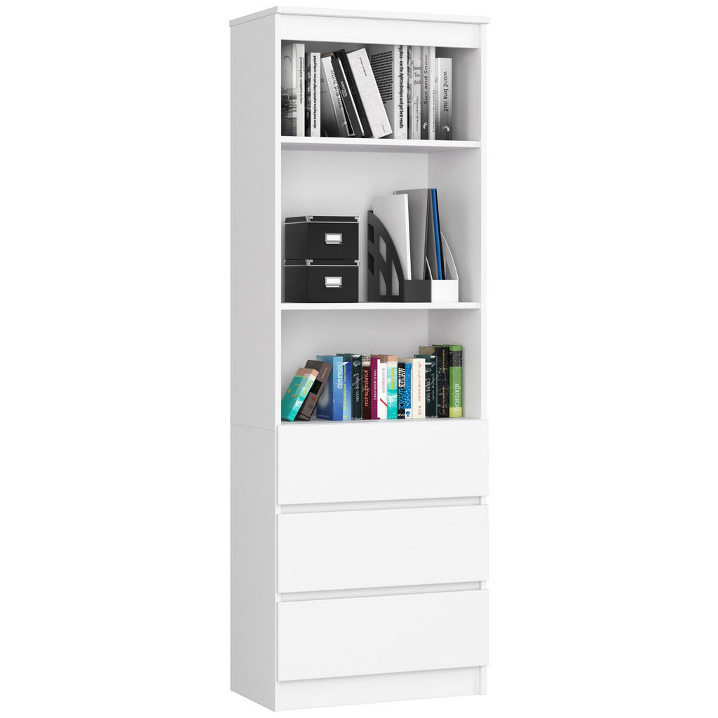 RAUMHIRSCH FURNITURE STOJANOVÁ POLICE Bílá 180/60/35