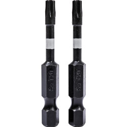 Rázové šroubovací bity Torx T20x50 mm 2 ks