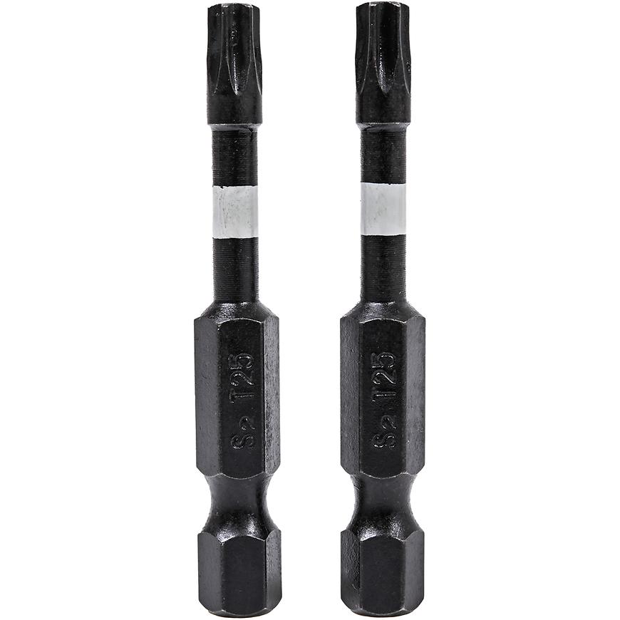 Rázové šroubovací bity Torx T25x50 mm 2 ks