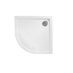 Rea-K7907 sprchová vanička polokruhový look white 90x90