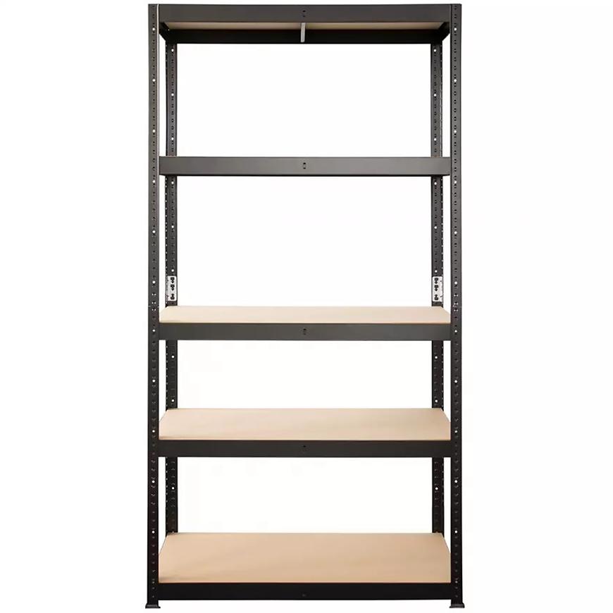 Regál bezšroubový černý 179x80x40 cm 200 kg