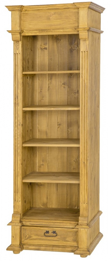 Regál vysoký úzký selský reg 04 - k01 světlá borovice