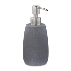 Relaxdays DÁVKOVAČ MÝDLA Šedý polyresin 300 ml