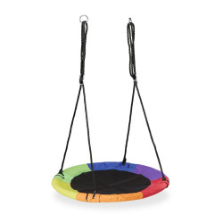 Relaxdays HOUPAČKA černá barevná hnízdová 100 cm