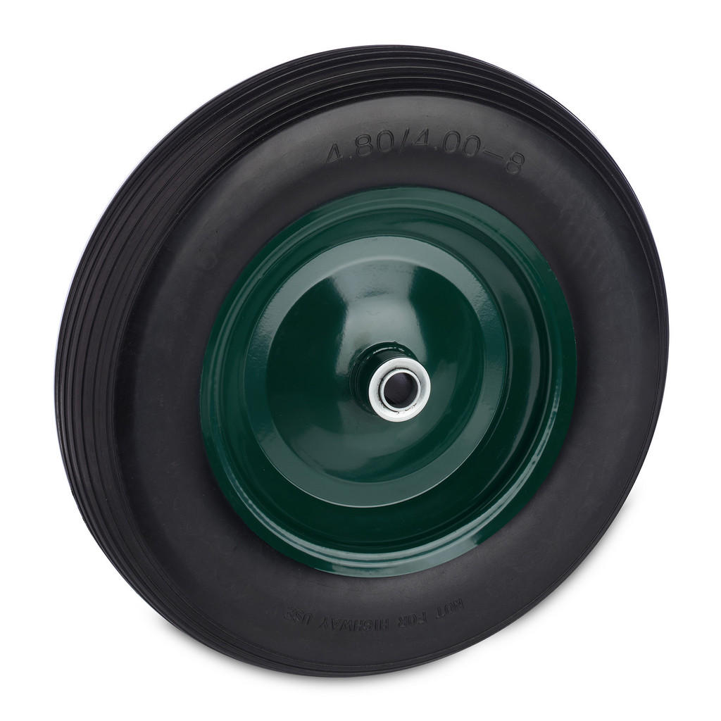 Relaxdays KOLO Zelené pro kolečko plná guma bezdušové 4,00