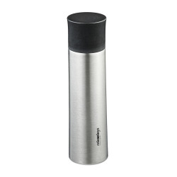 Relaxdays TERMOLÁHEV stříbrná černá 500 ml