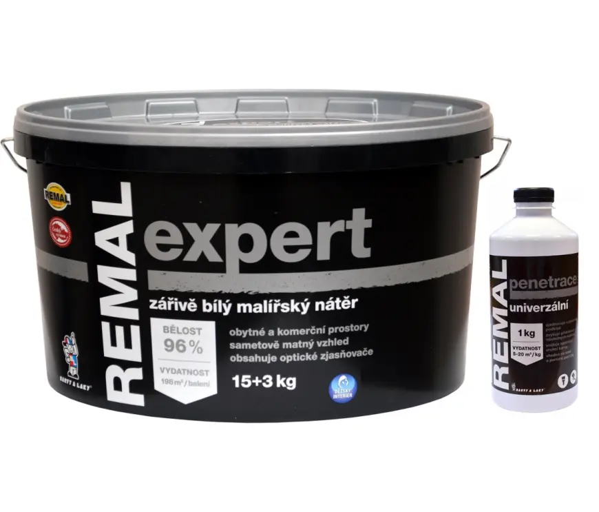 Remal Expert 15kg+3kg  + Remal univerzální penetrace 1kg