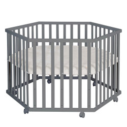 Roba OHRÁDKA 6-hranná Greyish gesteppt