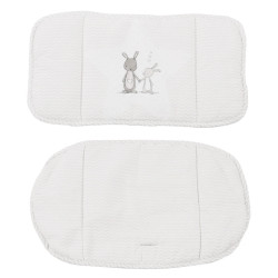 Roba SEDÁK DO VYSOKÉ ŽIDLE 2dílný Fox & Bunny