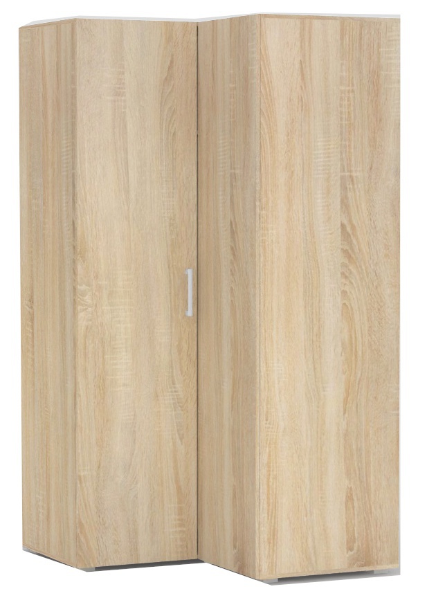 Rohová šatní skříň rea venezia 5 - dub bardolino