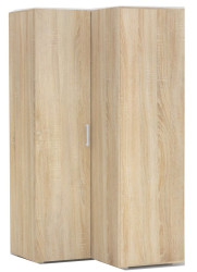 Rohová šatní skříň rea venezia 5 - dub bardolino