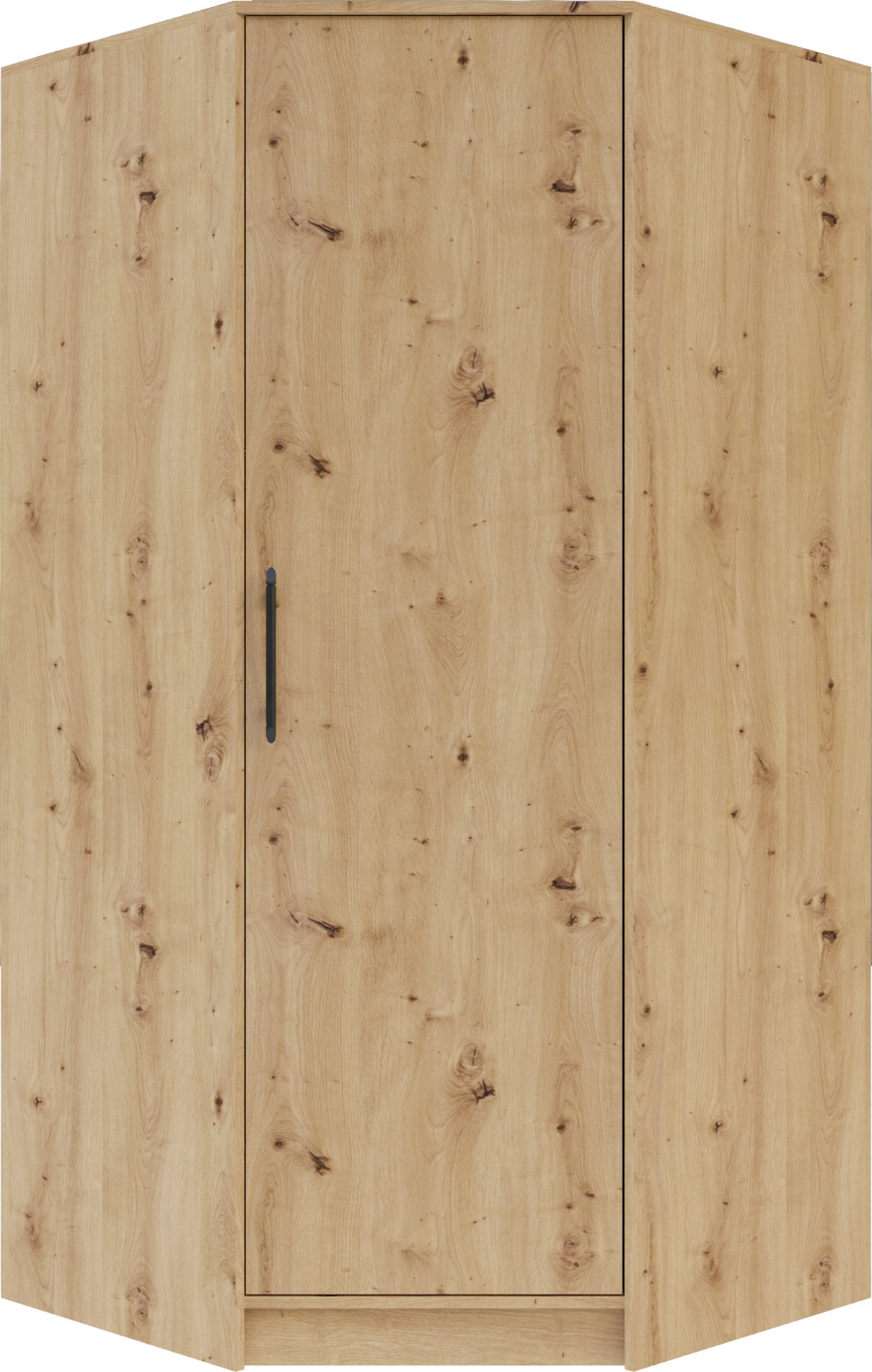 Rohová šatní skříň Smart SR4 Barva korpusu + barva dveří: Dub artisan