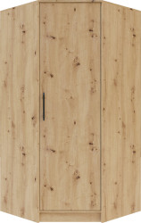 Rohová šatní skříň Smart SR4 Barva korpusu + barva dveří: Dub artisan